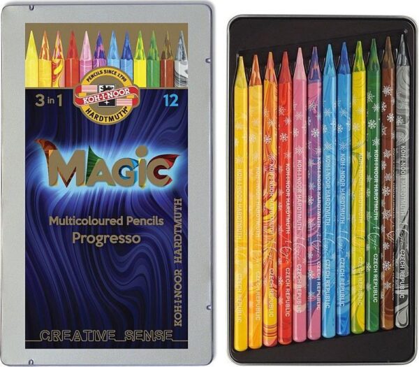 KOH 8772/12 PROGRESSO SZÍNES MAGIC 12-ES